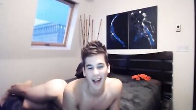 Cum Inside me & Take my Huge Dick: Blond Amateur Boys in Action!