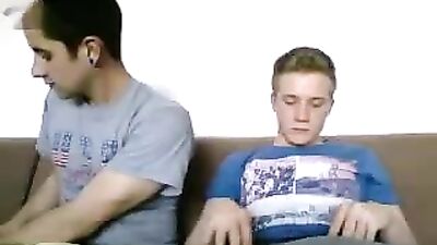 Young USA: Amateur Blond Boys Handjob!