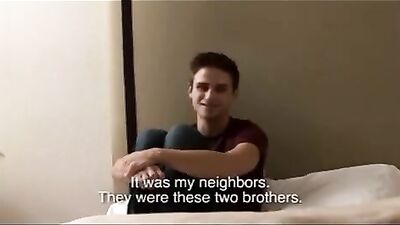 Bareback Stepson Ethan Fucks Taylor - First Time Raw Passion!