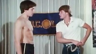 Frat Boy Jizz Fest in Dorm Room!