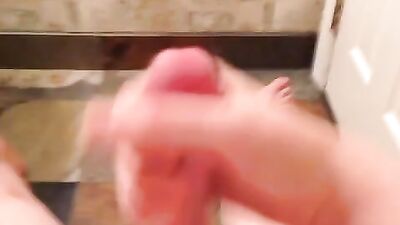 Gangbang in the Bathroom: Cum Shots & Handjobs Galore!