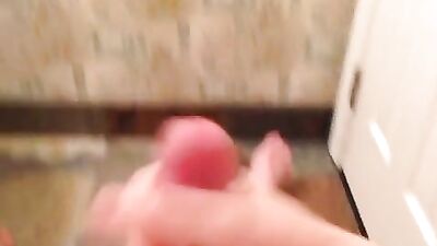 Gangbang in the Bathroom: Cum Shots & Handjobs Galore!