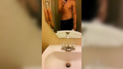 Gay Porn Boi in Mirror XXX