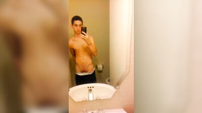 Gay Porn Boi in Mirror XXX