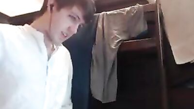 Jerking off Skinny White Boy - Big Cocks Amateur Web-Cam Action