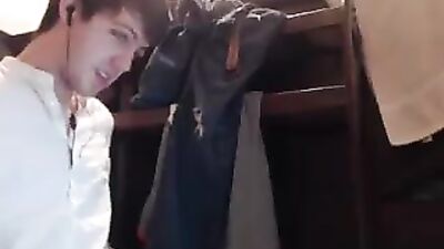 Jerking off Skinny White Boy - Big Cocks Amateur Web-Cam Action