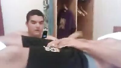 Gay Porn Friends in Bed - Amateur Group Sex Handjob