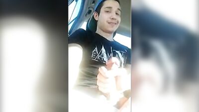 Gay Car Handjob Web-Cam Cum Shots Amature Friend!