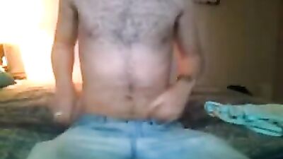 Bare-Chested Amateurs Cum Shots Handjob!