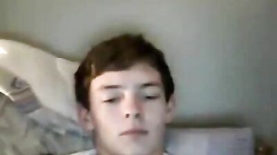 Gay Masturbation & Ass Show: He Cums and Displays His Hot Body!