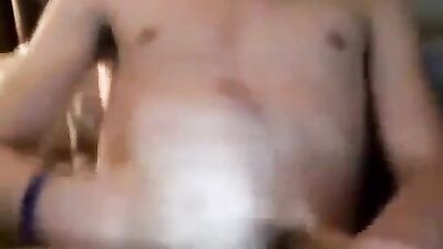 Gay Masturbation & Ass Show: He Cums and Displays His Hot Body!