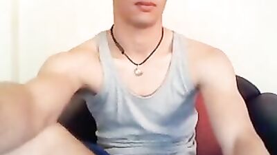 Greek Masturbation Reunion: Beautiful Str8 Boy Returns for More Cock Worship!