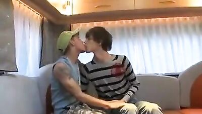 Two Boys Sucking Good Time: Action Oral Delight!