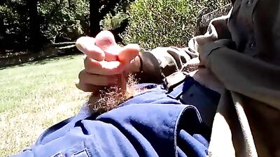 Cum Shots Public Outdoor Adventure: Vid166