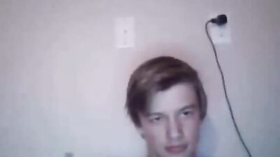 Gay Porn Bliss with Cute Blonde Cam Whore!