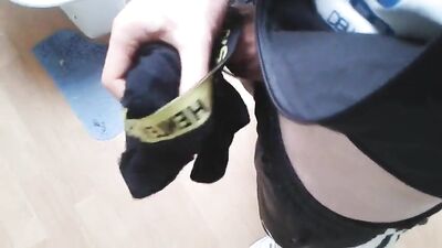 Me Jackin Off In Buddys Boxers: Action Cum Shots Big Cocks!