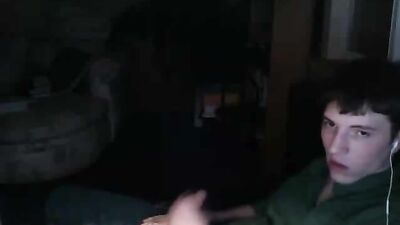 Young Rubbing Solo - Web-Cam Straight Boys