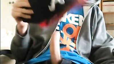 Web Cam Cum Shots: After School Exposure!