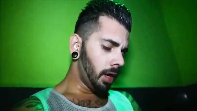 Backroom Blowjob Darkroom: Latino Twink Gloryhole Delight