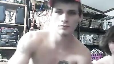 Two Hottest Straight Lads Get Their Hands On Each Others Cocks!