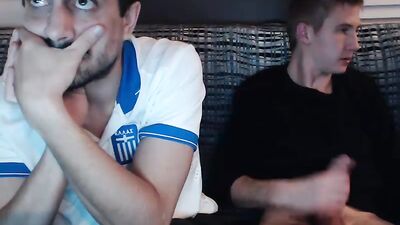 Gangbang in the City - Friends by Cam: Amateur Cum Shots & Handjobs