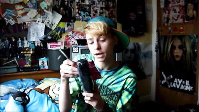 Web-Cam Fun: How to use a condom with hot guys!