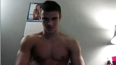 Young Ripped Twink Cock-Wanking Delight - Amateur Web-Cam Solo