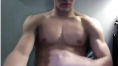 Young Ripped Twink Cock-Wanking Delight - Amateur Web-Cam Solo