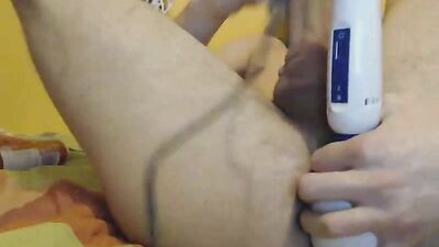 Young & Wild Vibrator Adventure: Amateur Ass Play Cum Shots