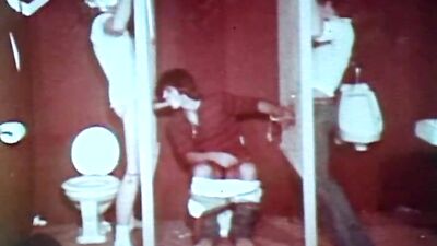 Public Bathroom Glory Holes: A Vintage Throwback!