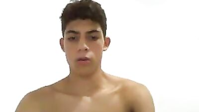 Gay Porn: Masturbating and Shower Cumshots