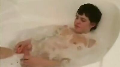 Cum Dripping Jack-Off - Bathing Boy Cutie!