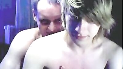 Man And His Teenlover: Web-Cam Father and Step Son Handjob
