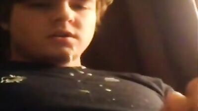 Young Cum Machine - First Time Twink Cum Explosion!