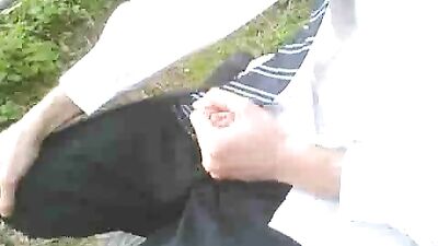 Cum on School Uniform: Public Amature Outdoor Cum Shots