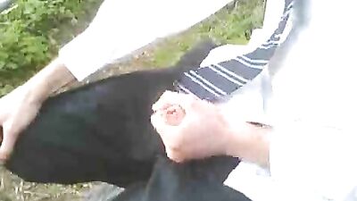 Cum on School Uniform: Public Amature Outdoor Cum Shots