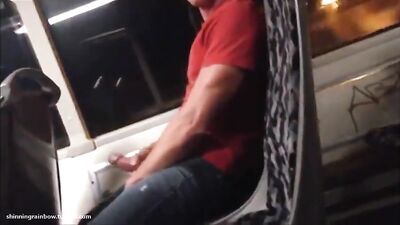 Bus Stop Romp: Solo Public Outside Adventure!