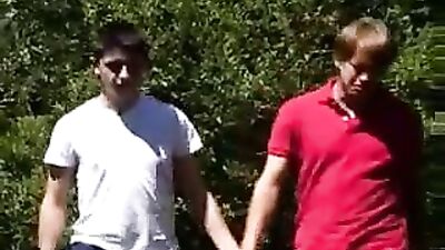 Out for a Walk - Hardcore Bareback Action with Hunky Twinks
