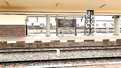 Gay Rail Station Twink Pick-Up: Bareback Bonanza