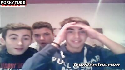 WC college dorm boys gay tube wanking