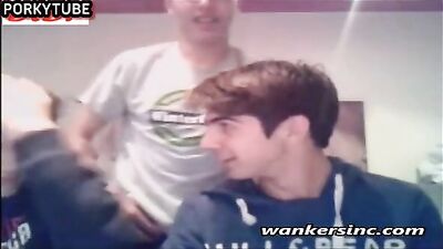 WC college dorm boys gay tube wanking