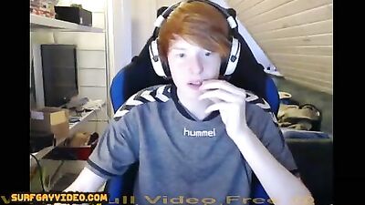 Ginger Boys Porn shows off^^