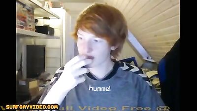 Ginger Boys Porn shows off^^