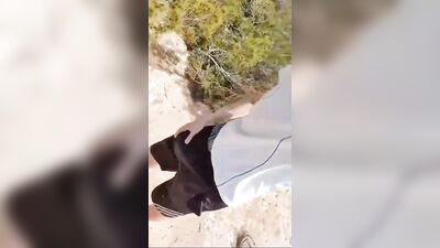 Blond boy outdoors quickie gay tube porn