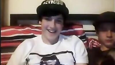 Straight friends first-time duo fun