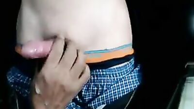 Boys first handjob off friend