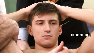 A gorgeous str8 footballer totally molested