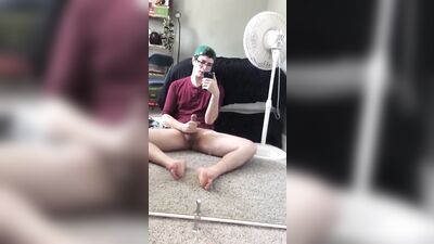 Twink apartment floor gay tube mirror