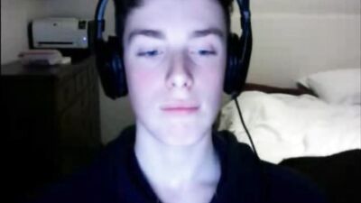 Cute and Horny Boy Cum Porn Twink