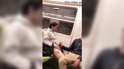 Subway Fun Guys Gay Porn